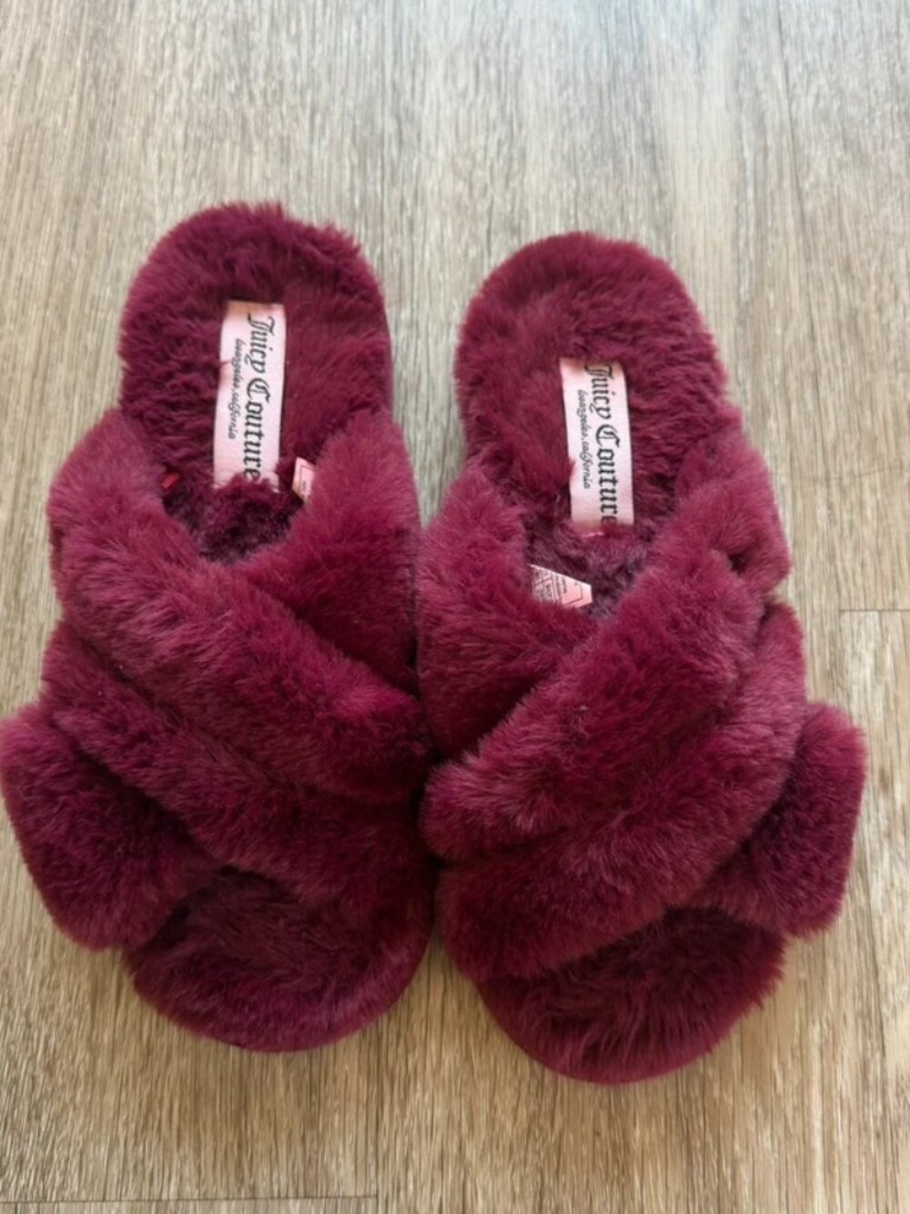 Juicy couture Women's Jovie Open Toe Slippers size 7-8